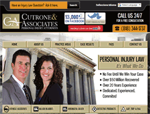 Tablet Screenshot of california-personal-injury-lawfirm.com